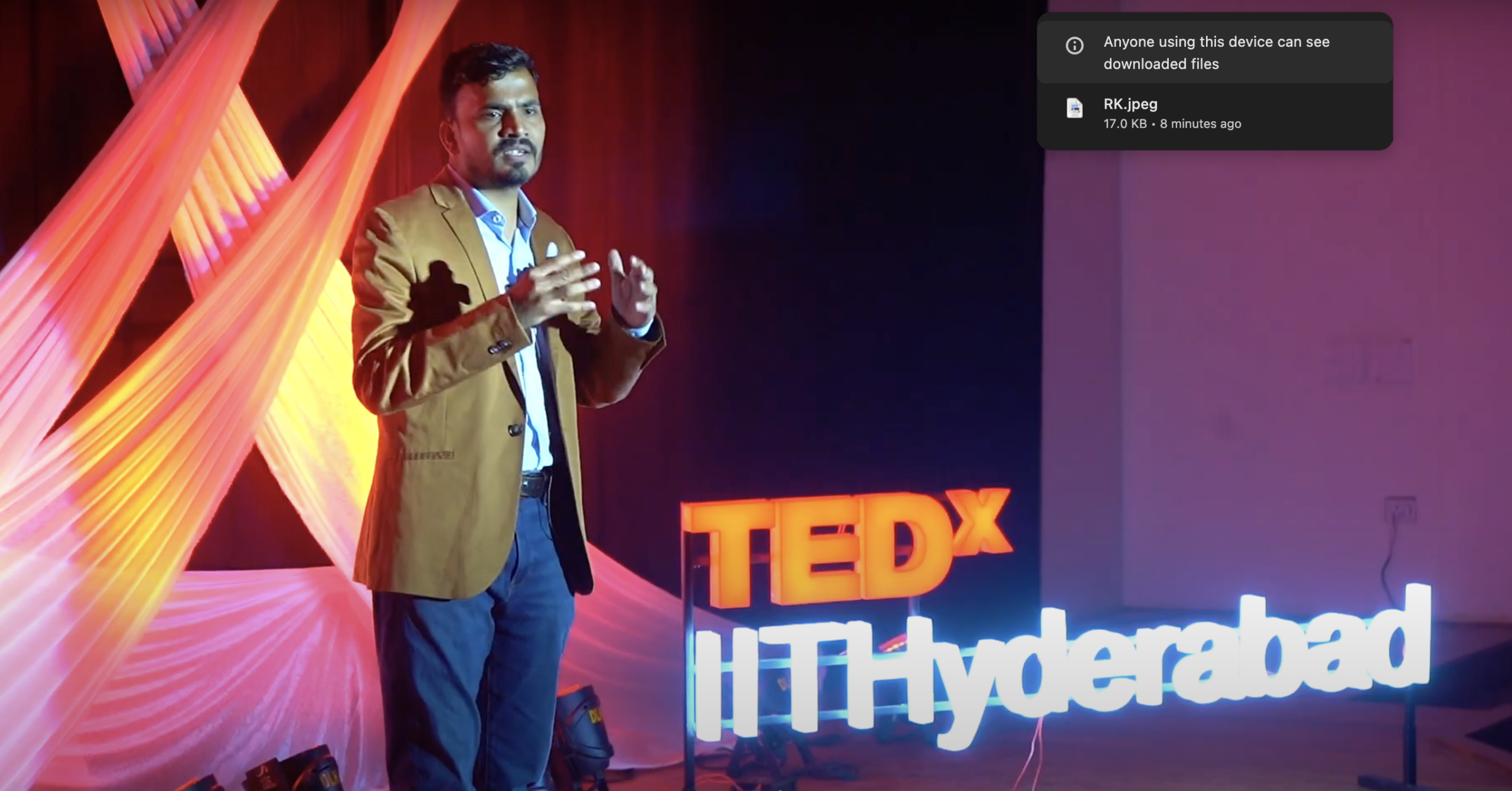 Image gallery marquee